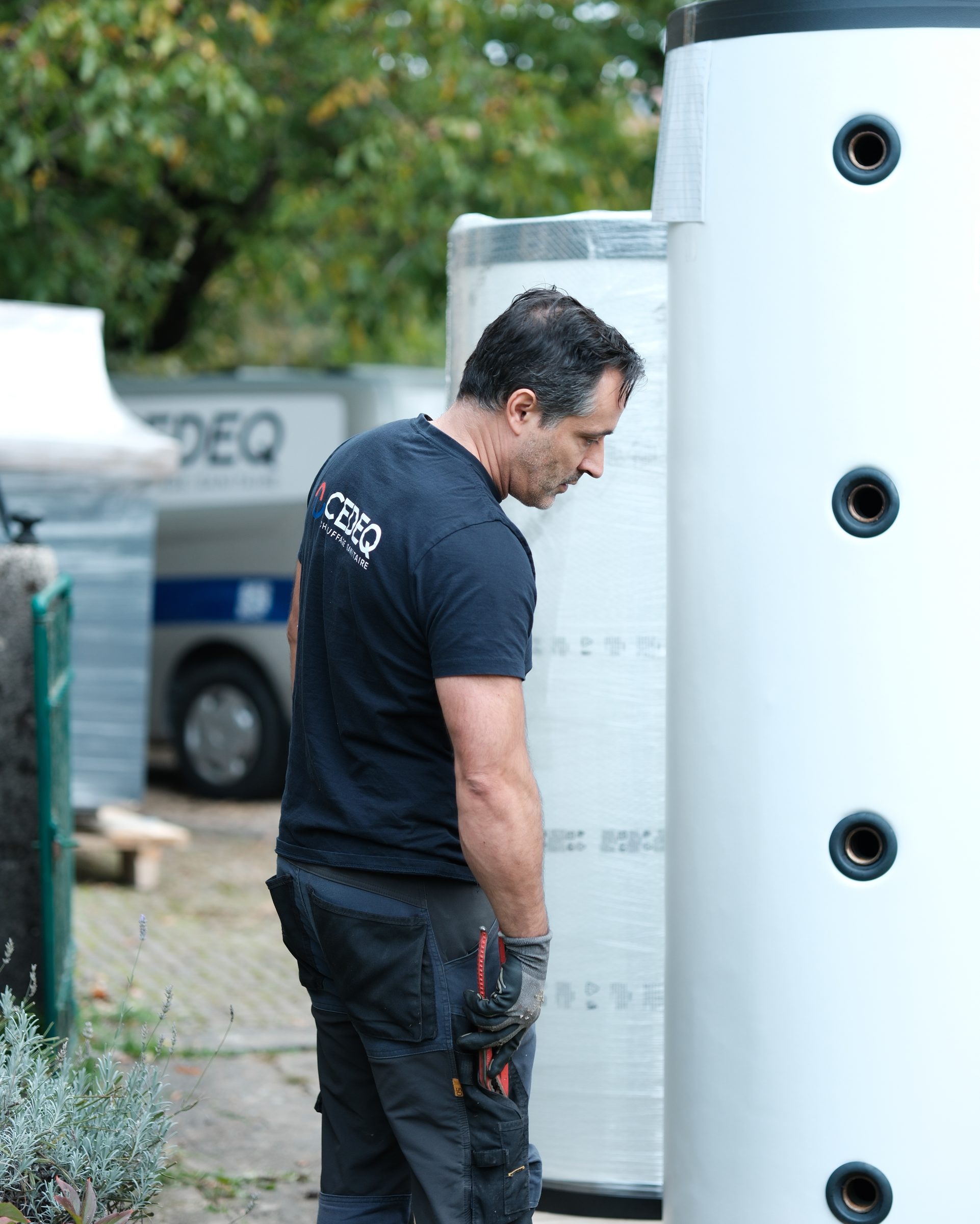 Installation d'un accumulateur – CEDEQ