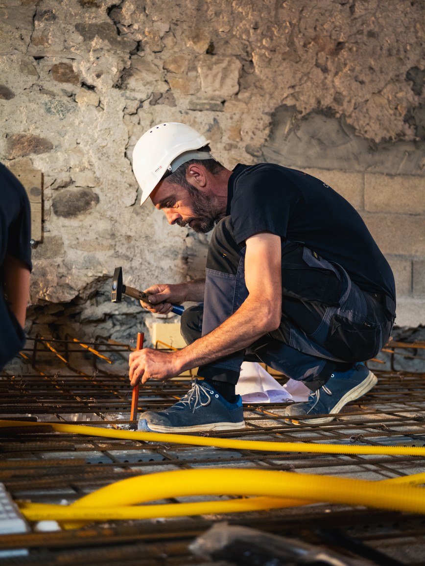 Technicien CEDEQ en chantier